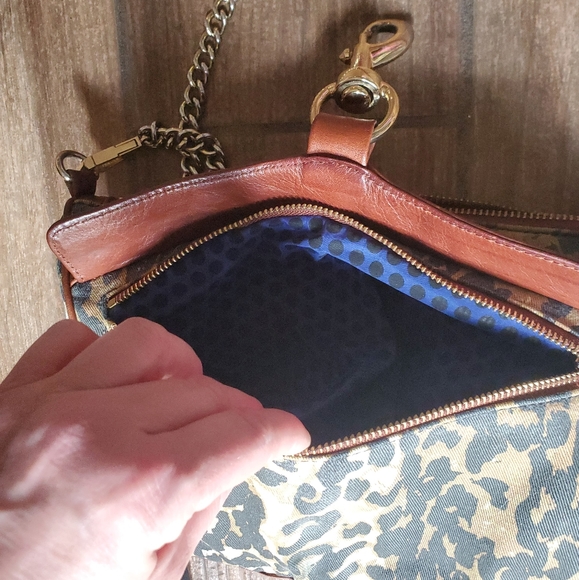 Rebecca Minkoff Leopard Mac Daddy Chain Crossbody Bag. - Picture 15 of 15